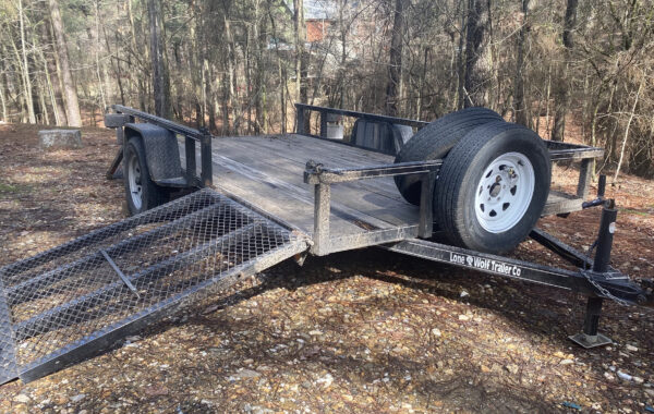 2014 Lone Wolf 12 Ft Utility Trailer